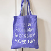 "More Joy" Cotton Tote Bag