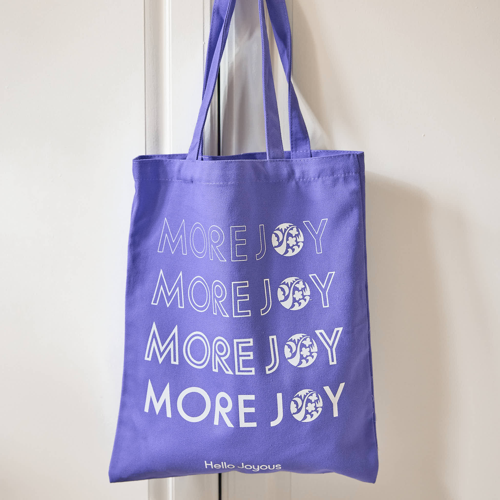 "More Joy" Cotton Tote Bag
