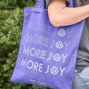 "More Joy" Cotton Tote Bag