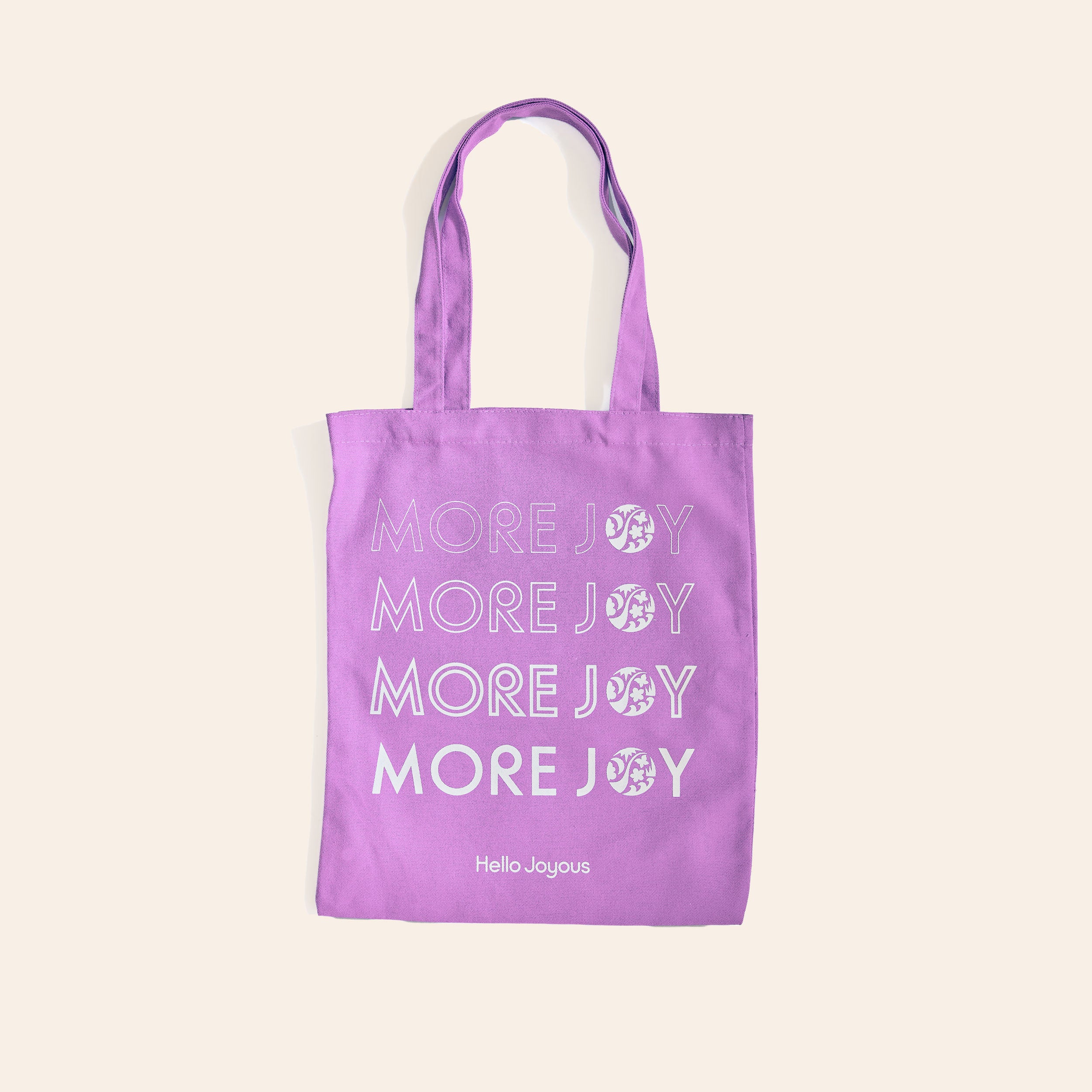 "More Joy" Cotton Tote Bag