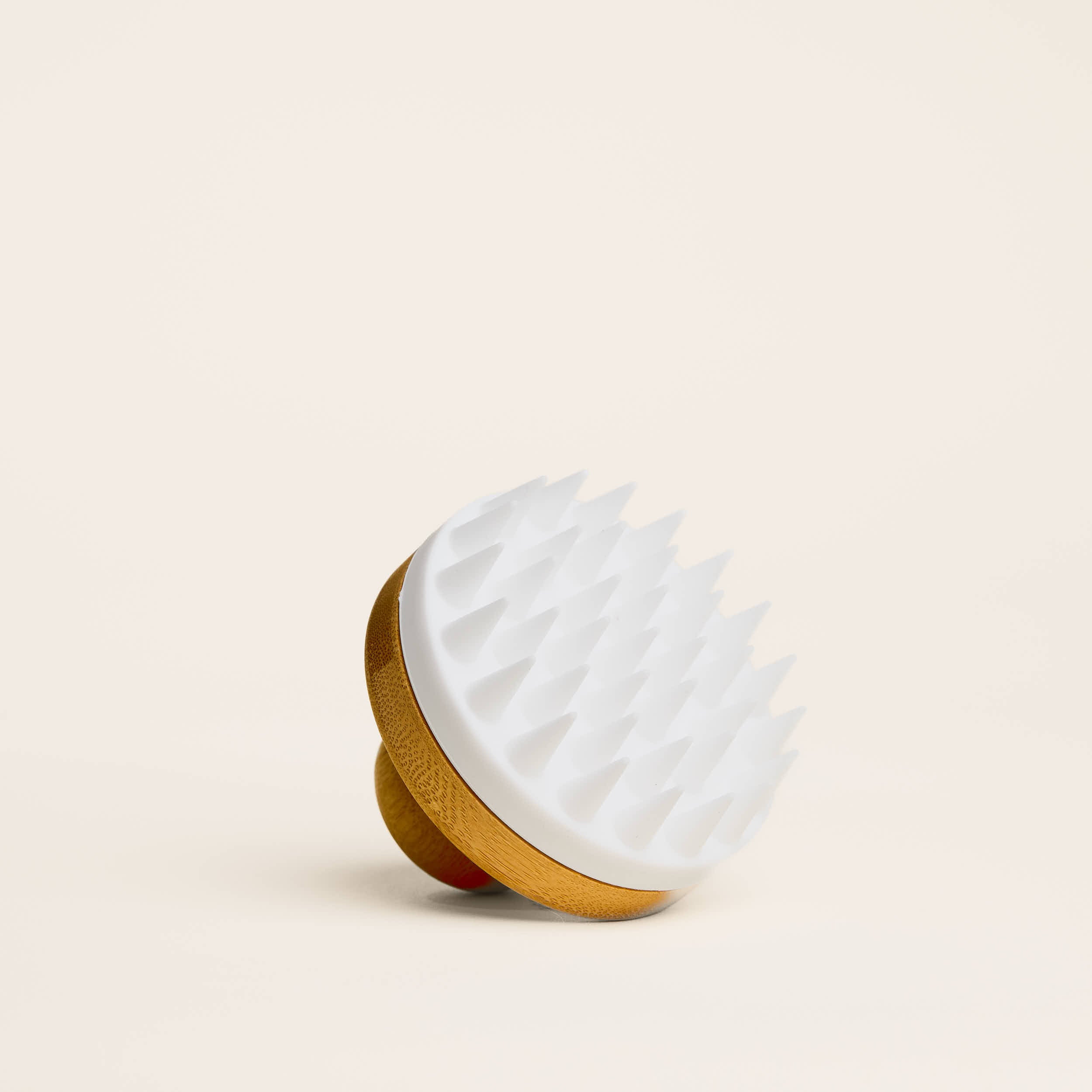 Silicone & Bamboo Scalp Massager